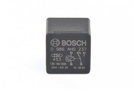 Микро реле 5конт. (универс.) 40/20А BOSCH 0986AH0237 (фото 1)