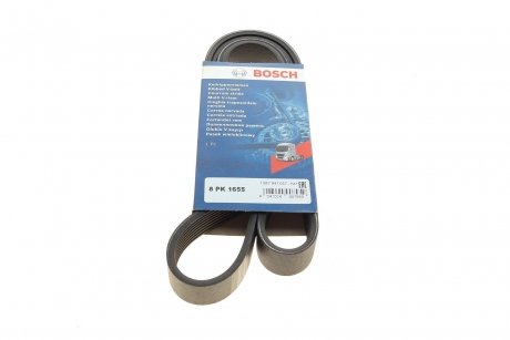 Ремень П-клиновый 8PK1655 BOSCH ="1987947057"