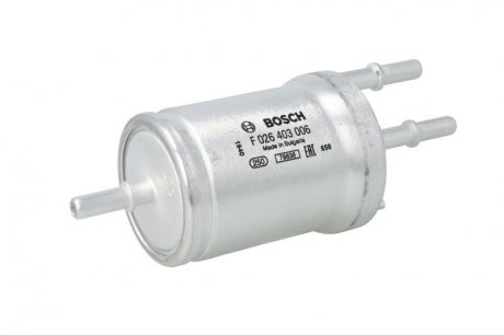 Фильтр топливный, 1.6 BiFuel/2.0 EcoFuel 04- BOSCH F 026 403 006 (фото 1)