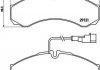 Гальмівні колодки дискові BREMBO P56 069 (фото 1)