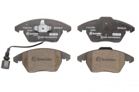 Комплект гальмівних колодок з 4 шт. дисків BREMBO P85075X