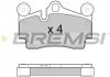 Тормозные колодки зад. audi q7/touareg/cayenne (brembo) (112,2x73,2x16,2) BP3097