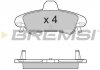 Тормозные колодки зад. Ford Mondeo 93-00 (bendix) (115,7x53,7x14,7) BREMSI BP3188