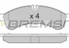 Тормозные колодки зад. Daily 06- BREMSI BP3365