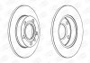 Диск тормозной задний (кратно 2шт.) Audi A4 (00-08)/Seat Exeo (08-13) CHAMPION 562192CH (фото 1)