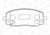 Колодки тормозные дисковые передние HYUNDAI i10 I (PA) 07-|KIA PICANTO I (SA) 04 CHAMPION 572526CH (фото 1)
