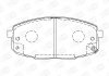 Колодки гальмівні дискові передні HYUNDAI i30 (FD) 07-12, i30 Estate (FD) 07-1 CHAMPION 573730CH (фото 1)