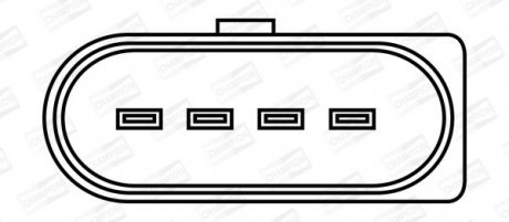 AUDI Катушка зажигания A4/A6/A8 quattro 3,7-4,2 02-. CHAMPION BAEA062E