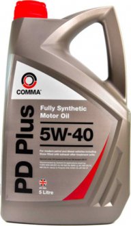 Масло моторное PD Plus 5W-40 (5 л) COMMA DPD5L (фото 1)