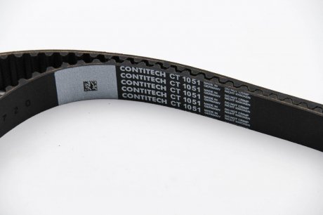 Пас ГРМ з довжиною кола понад 60см, але не більш як 150см Contitech CT1051 (фото 1)