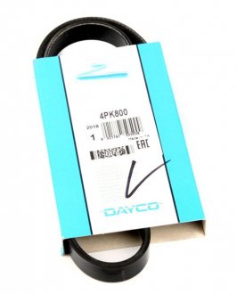 Ремень генератора DAYCO 4PK800 (фото 1)