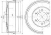 DELPHI NISSAN Барабан гальмівний NAVARA 3.0 TD 4x4 00- BF461