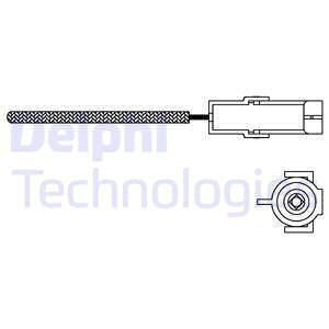 Датчик кислорода Delphi ES10966-12B1