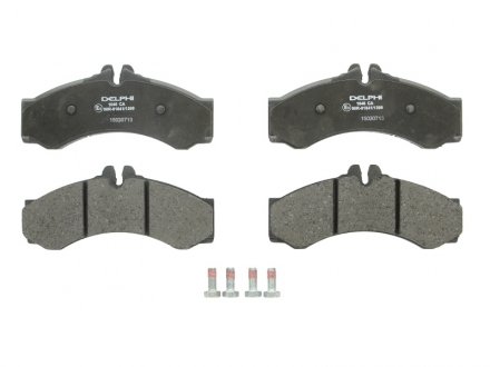 Комплект тормозных колодок из 4 шт. дисков Delphi LP1046