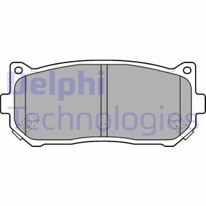 Тормозные колодки, дисковые. Delphi LP1528 (фото 1)