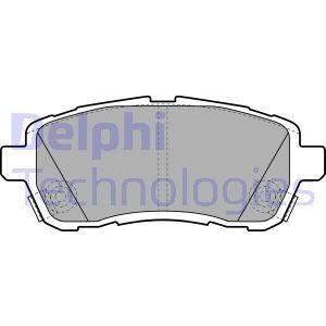Комплект тормозных колодок из 4 шт. дисков Delphi LP2069 (фото 1)