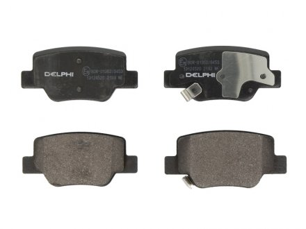 Комплект гальмівних колодок з 4 шт. дисків Delphi LP2193 (фото 1)