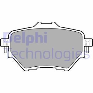 Тормозные колодки, дисковые. Delphi LP2505 (фото 1)