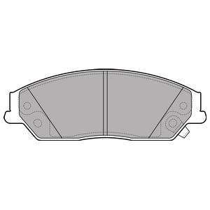 Тормозные колодки дисковые TOYOTA Camry VIII (XV50) "F "11-18 Delphi ="LP2714" (фото 1)