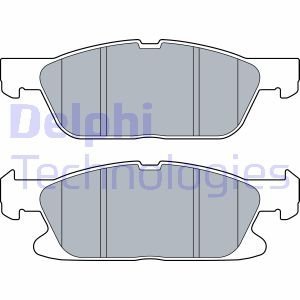 Гальмівні колодки, дискові. Delphi LP3280