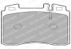 Тормозные колодки дисковые MERCEDES S(W140)/SL(R107) "F \'\'85-99 =