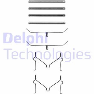 Монтажный компл.,тормоз.колодки Delphi LX0182 (фото 1)