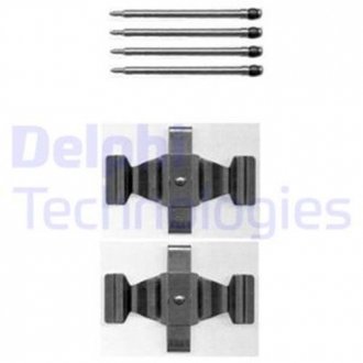 Комплект монтажних колодок Delphi LX0398 (фото 1)