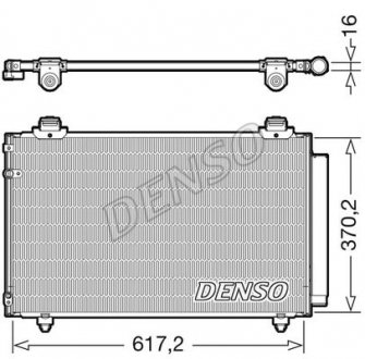 Конденсер кондиціонера DENSO DCN50112 (фото 1)