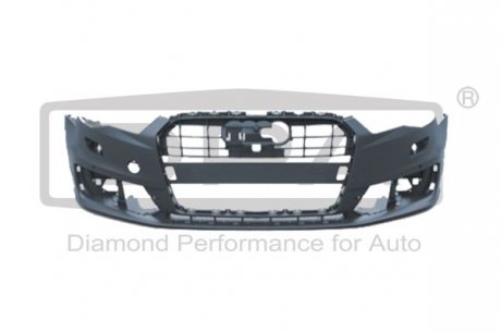 Бампер передній з омивачем і без допомоги паркування Audi A6 (15-18) (88071826 DPA 88071826202