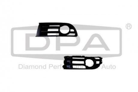 Решетка противотуманной фары правая VW Polo (01-09,09-) DPA 88530062202