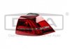 Фонарь правый наружный LED VW Golf (12-) (99451621902) DPA