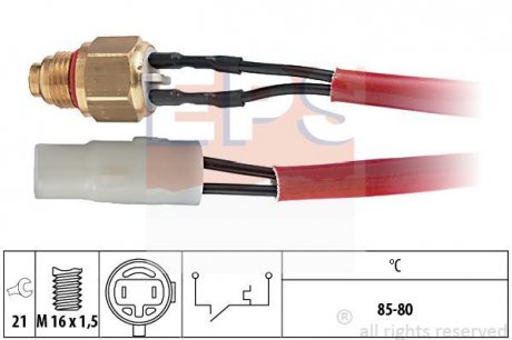 Термовимикач вентилятора EPS 1 850 150 (фото 1)