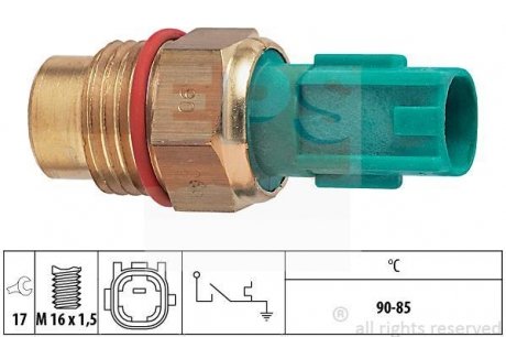 TOYOTA Температурный датчик включения вентилятора радиатора YARIS 1.0 EPS 1.850.266
