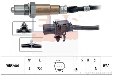 SUZUKI Лямбда-зонд SPLASH 1.0 08-, OPEL AGILA 1.0 08-, NISSAN PIXO 1.0 09- EPS 1.998.441