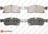 EUROREPAR гальм. колод. передн. Jeep Grand Cherokee 10- 1639382080