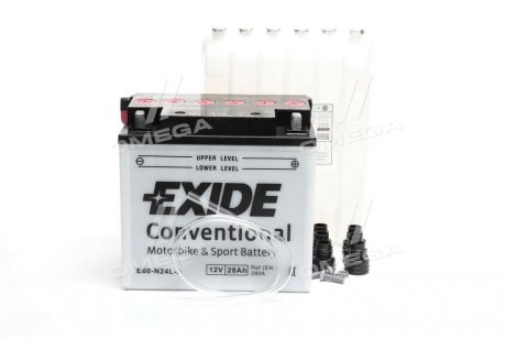 Акумулятор 28Ah-12v (184х124х169) R, EN280 EXIDE E60-N24L-A