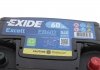 Аккумуляторная батарея 60Ah/540A (242x175x175/+R/B13) Excell EXIDE EB602 (фото 2)