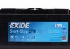 Аккумуляторная батарея 105Ah/950A (392x175x190/+R/B13) (Start-Stop EFB) EXIDE EL1050 (фото 2)
