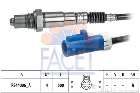 Ford C-Max/Focus 1.6 03-19/ Mondeo 1.8 03-07/ C-Max 1.6 10-19/ Volvo C30/S40/V50 1.6 05-12 FACET 10.8296