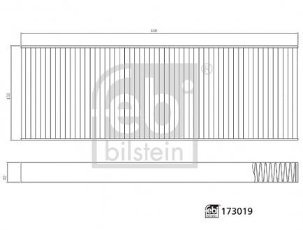 Фильтр салона FEBI BILSTEIN 173019