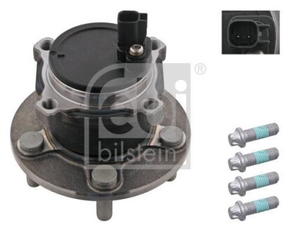 FEBI FORD К-кт підшипника з ступицею з датчик.обертів C-Max,Focus 03- FEBI BILSTEIN 32598