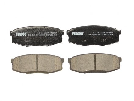 Комплект гальмівних колодок з 4 шт. дисків FERODO FDB4230