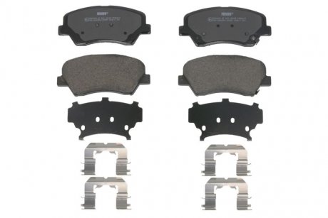 Комплект тормозных колодок, дисковый тормоз FERODO FDB4613 (фото 1)