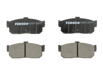 Комплект гальмівних колодок з 4 шт. дисків FERODO FDB796