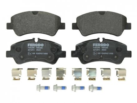 Тормозные колодки, дисковые. FERODO FVR4398 (фото 1)