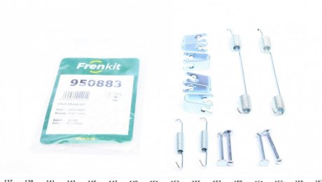 Ремкомплект колодок стояночного гальма FRENKIT 950883
