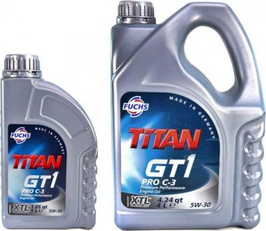 Олія моторна Titan Gt1 Pro C3 5W-30 (1 л) FUCHS 601228322 (фото 1)