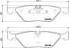 Тормозные колодки перед.bmw 3(e90)/1(e81) 04-13 (ate) (154,8x63,6x20) HELLA PAGID 8DB355015-031 (фото 2)