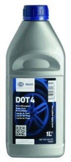 Тормозная жидкость DOT4 (1L) HELLA PAGID 8DF355360-021 (фото 1)