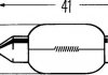 12V 5W SV8.5-8 Автолампа галогенова HELLA 8GM 002 091-311 (фото 2)